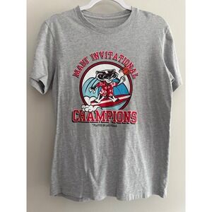 Maui Invitational Champions‎ T-Shirt Barstool Sports Gray Mens